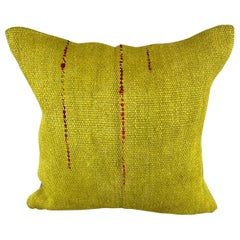 20 x 20 Almohada de cáñamo Cojín turco Almohada verde natural Funda de cojín #6303