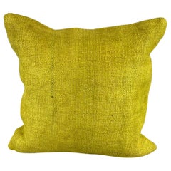 20 x 20 Hemp Kissen Türkisches Kissen Natürliches Grünes Kissen Cushion Cover #6299