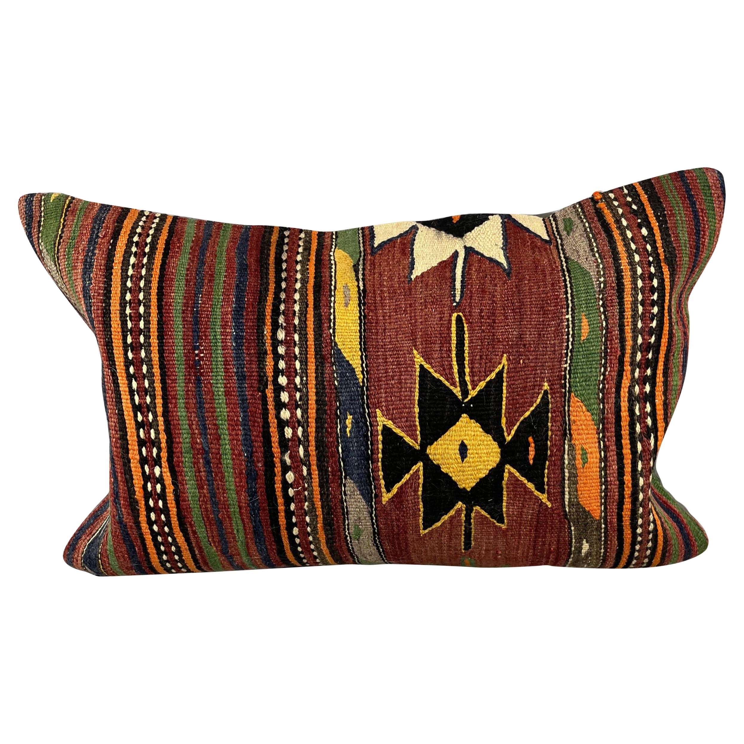16 x 24 Kilim Pillow Turkish Anatolian Whispers Pillow Cushion Cover #6879