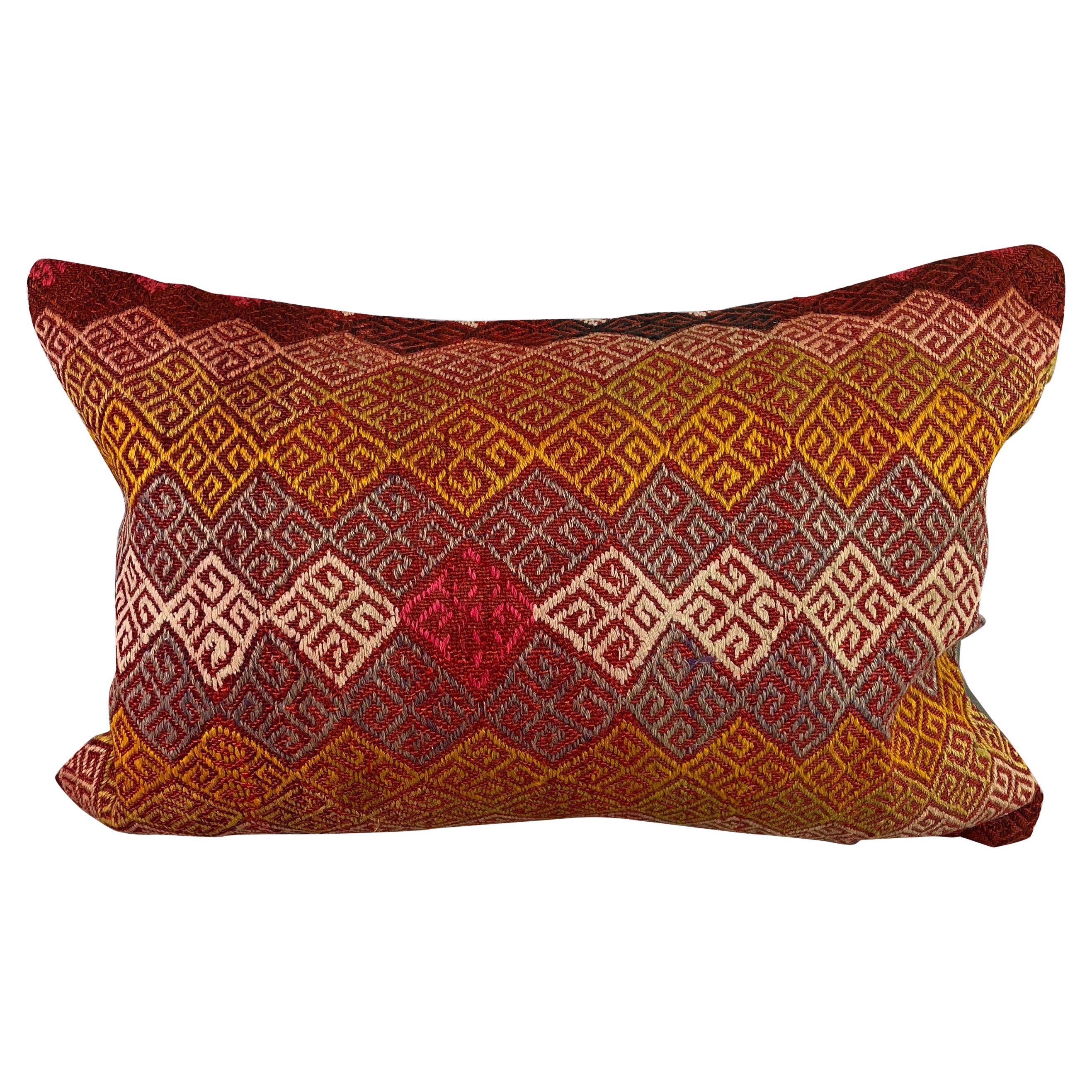 16 x 24 Kilim Pillow Turkish Topkapi Treasure Pillow Cushion Cover #6884 For Sale