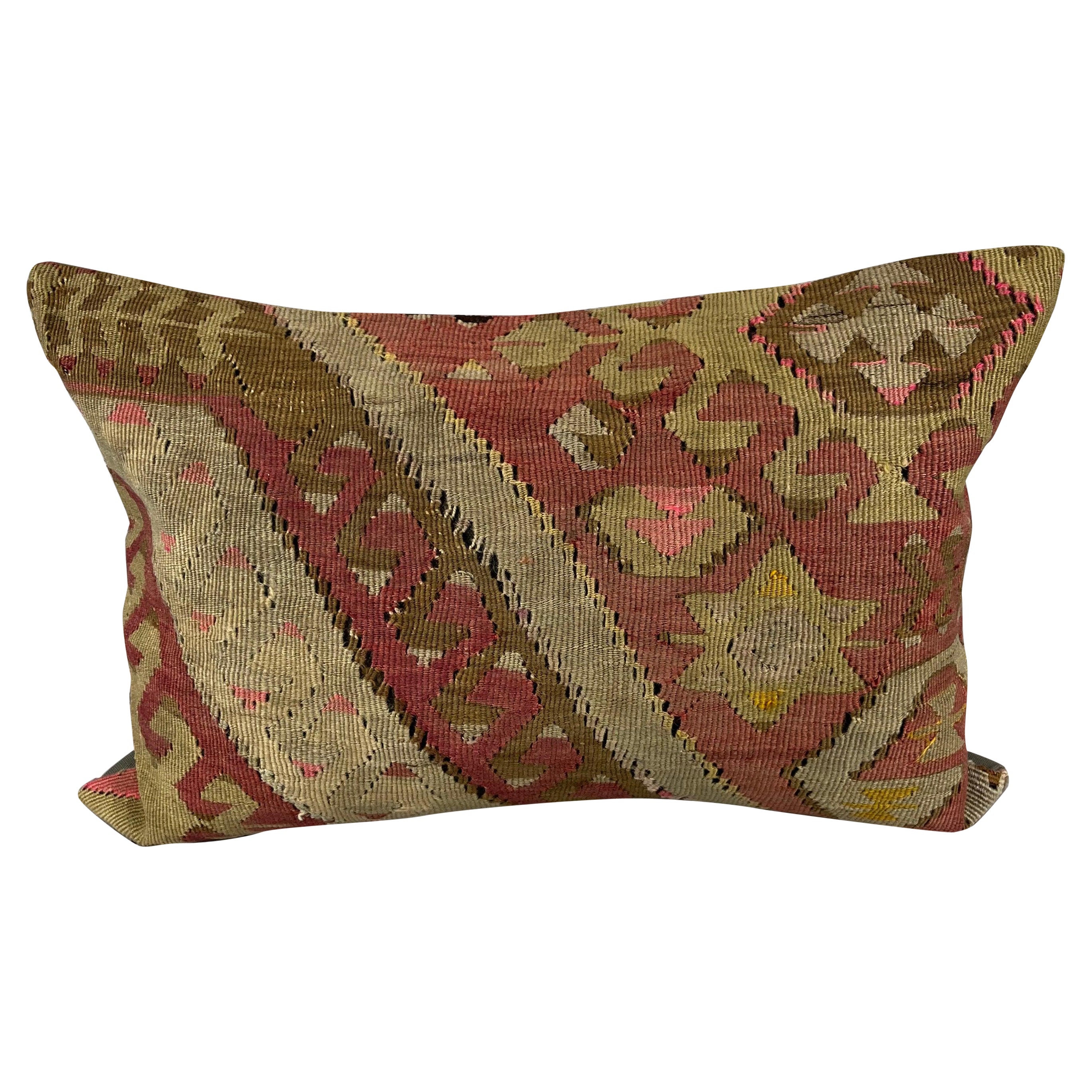 16 x 24 Cojín Kilim Cojín Turco Cojín Belleza Bizantina Funda Cojín #6841