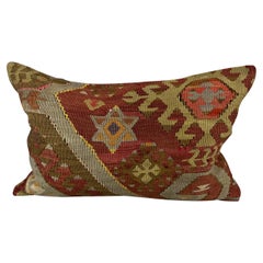 16 x 24 Cojín Turco Kilim Laberinto Funda de Cojín Almohada Confort #6942