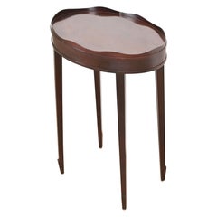 Barbara Barry per Baker Furniture Tavolino da tè o tavolino in mogano Modern Regency