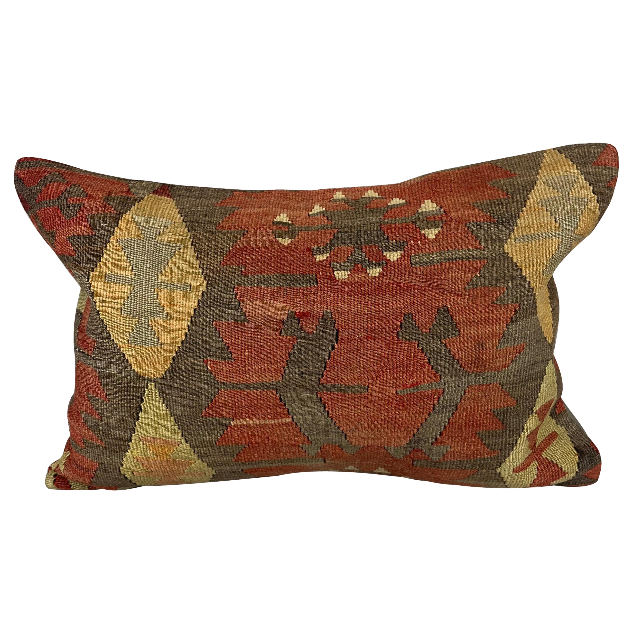 16 x 24 Cojín Turco Kilim El Tesoro del Sultán Funda de Cojín #6914