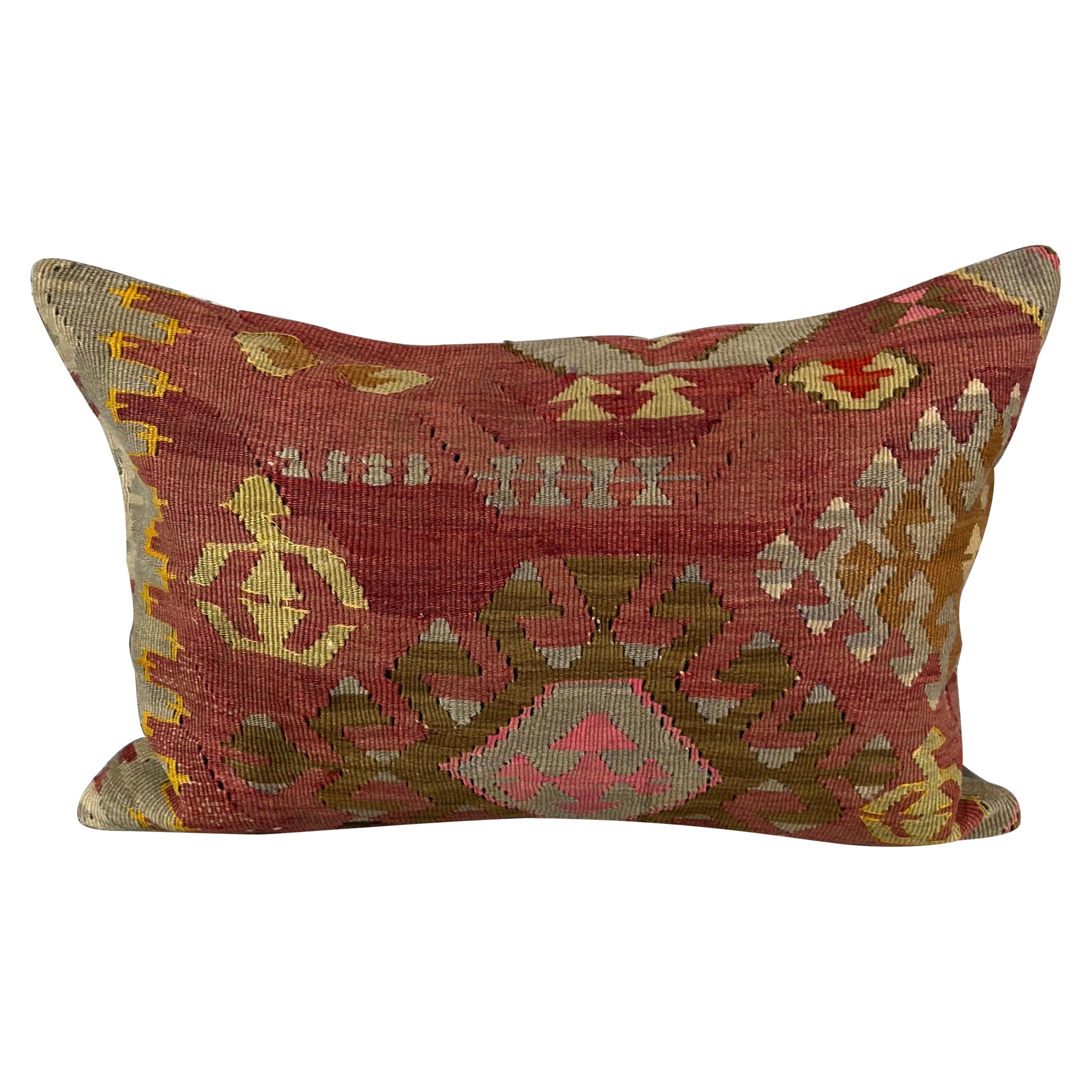 16 x 24 Cojín Turco Kilim Estambul Crepúsculo Almohada Funda de Cojín #6921