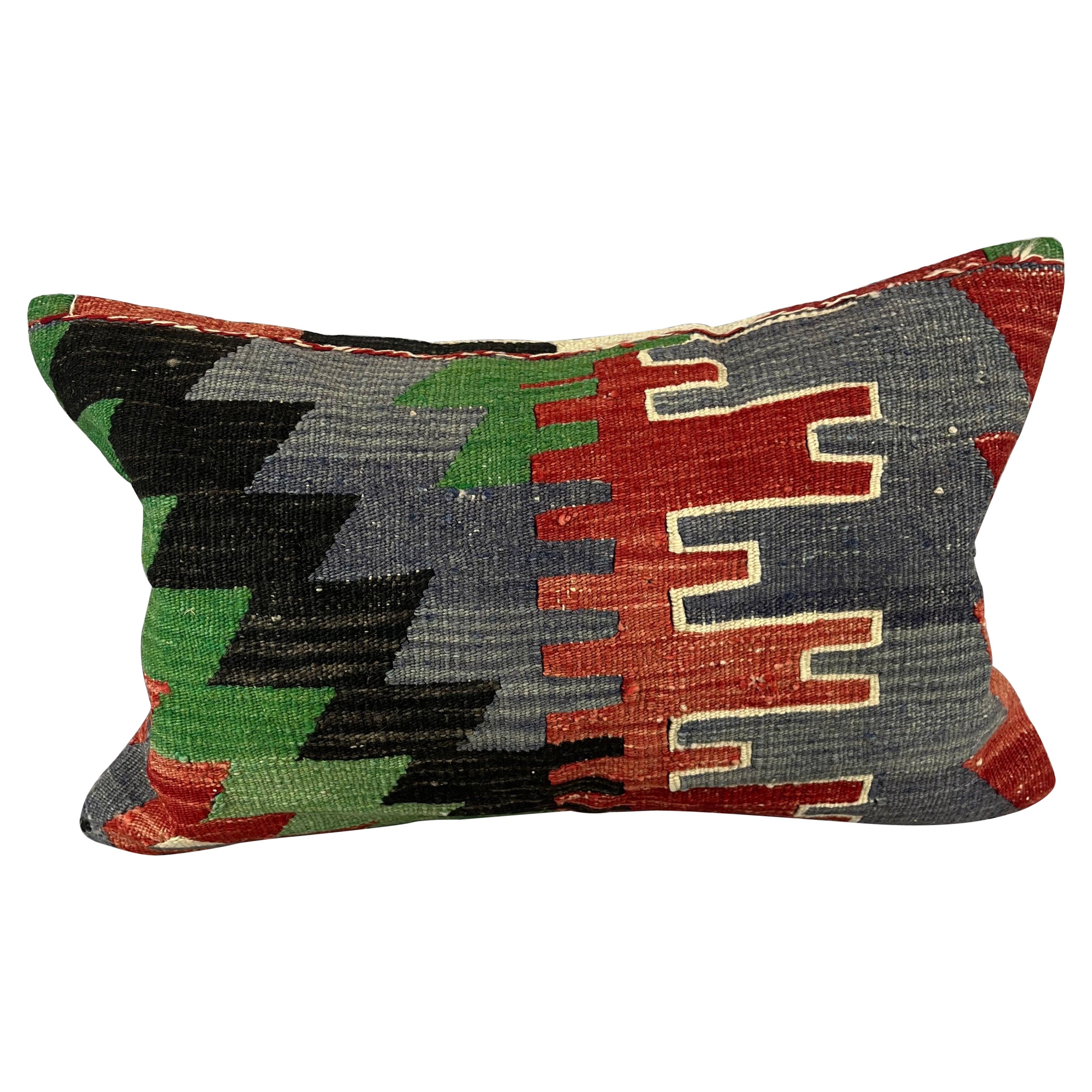 16 x 24 Cojín Kilim Cojín turco Cojín mosaico de Anatolia Funda de cojín #6925 en venta