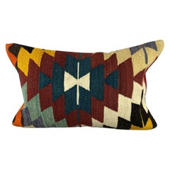 16 x 24 Kilim Turkish Cushion Sapphire Sea Serenade Pillow Cushion Cover #6905
