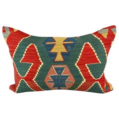 16 x 24 Kilim Turkish Cushion Istanbul Harbor View Pillow Cushion Cover #6887