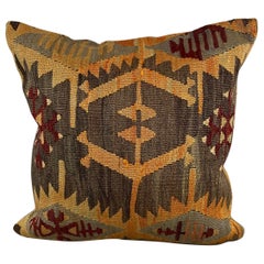20 x 20 Cojín Kilim Cojín Turco Cojín Hemlock Natural Funda de Cojín #6729