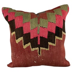 20 x 20 Cojín Kilim Cojín Turco Cojín Marrón Natural Funda de Cojín #6731