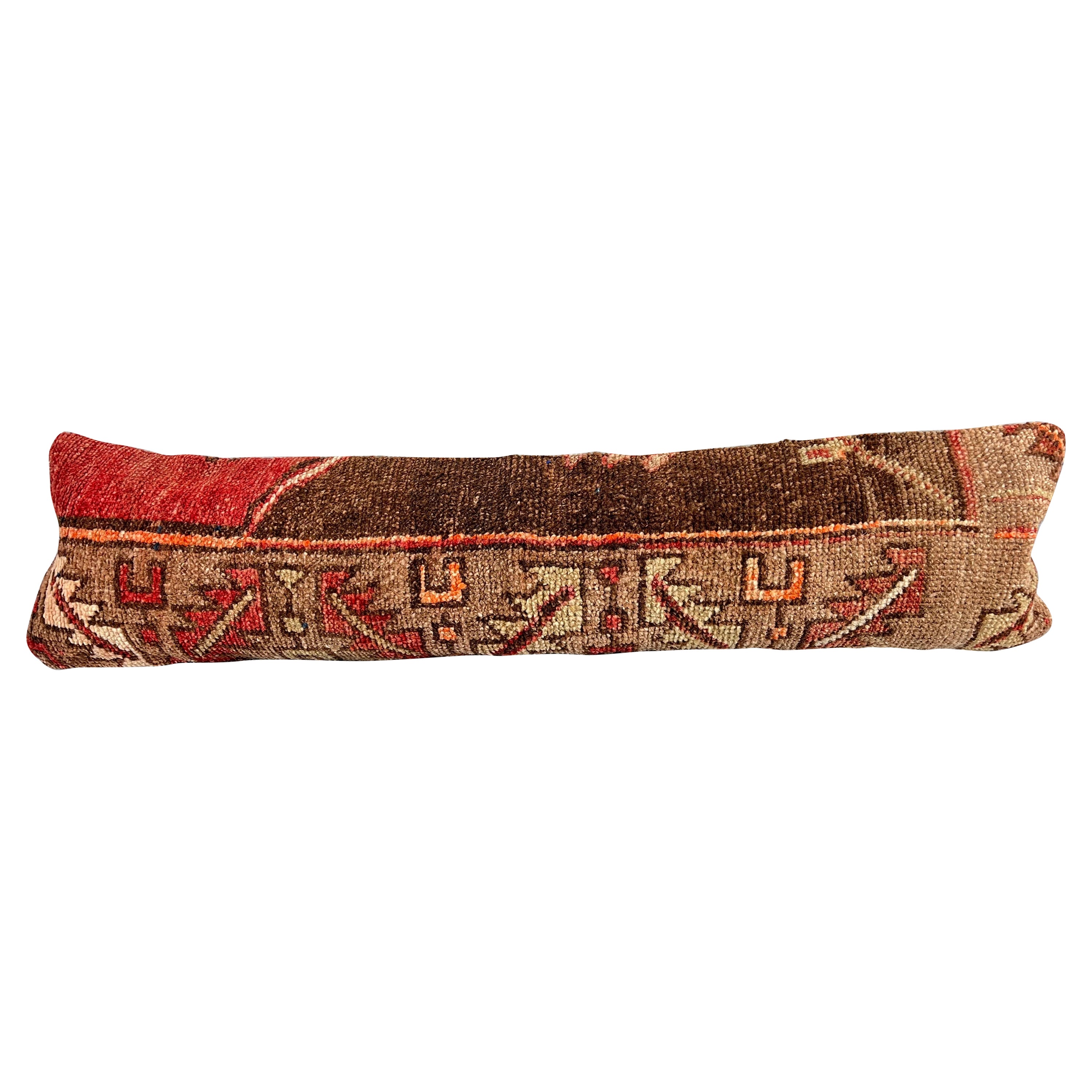 12 x 46 Lumbar Rug Pillow Bohemian Chic Turkish Pillow Cushion Cover #7789
