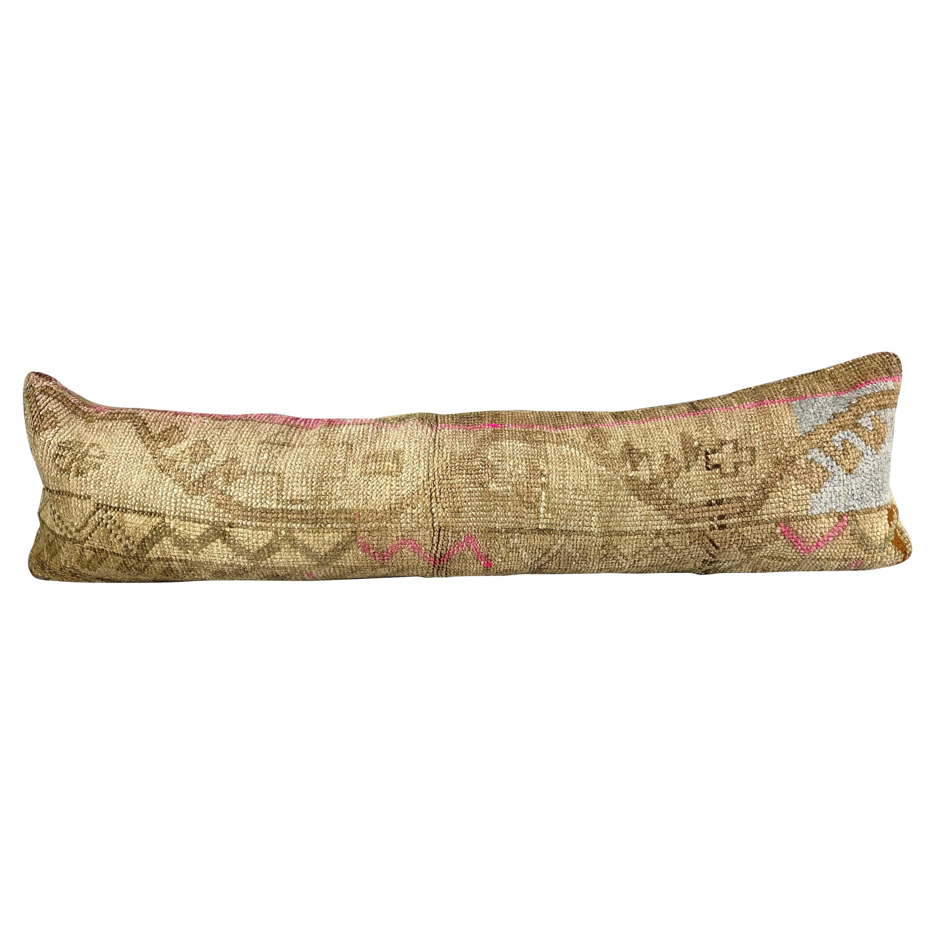 12 x 46 Lumbar Rug Pillow Ethnic Charm Turkish Pillow Cushion Cover #7776