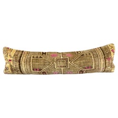 12 x 46 Lendenteppich Kissen mit prächtigen Texturen, türkisches Kissen, Kissenbezug #7855