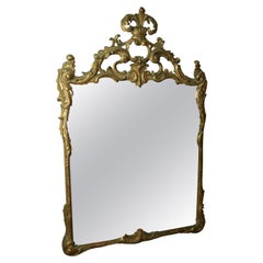 Grand miroir baroque italien