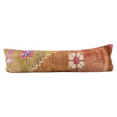12 x 46 Almohada lumbar Almohada turca Royal Comfort Funda de cojín #7511