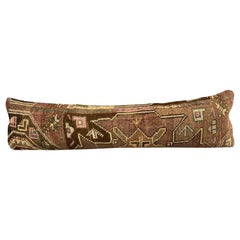 12 x 46 Lumbar Rug Pillow Exotic Embroidery Turkish Pillow Cushion Cover #7517