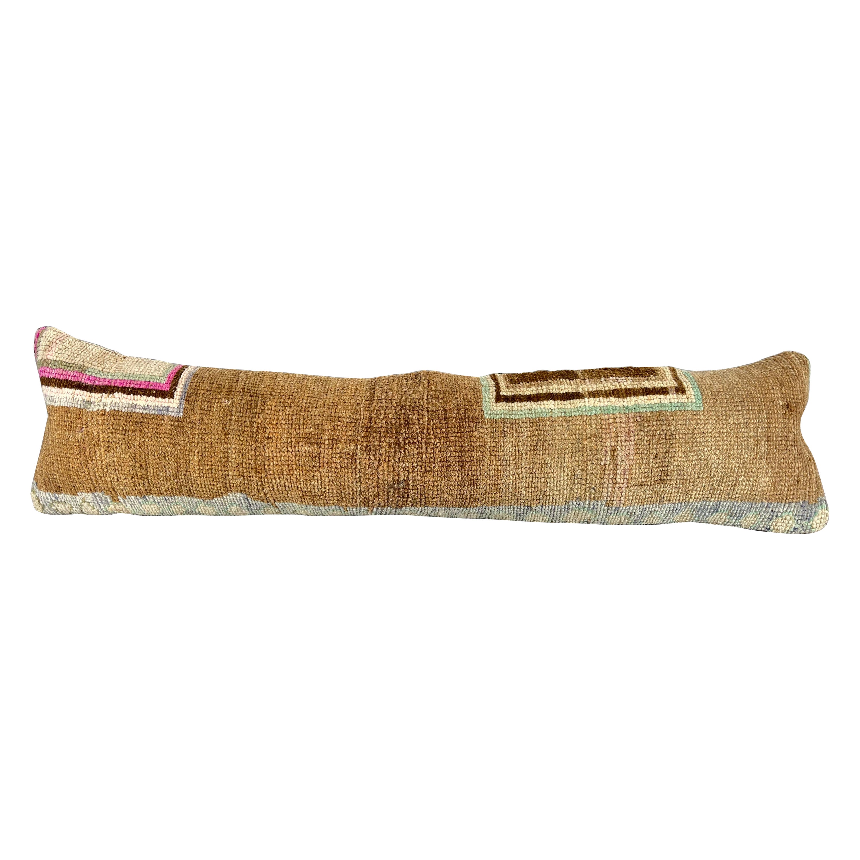 12 x 46 Lumbar Rug Pillow Sultan's Haven Turkish Pillow Cushion Cover #7523