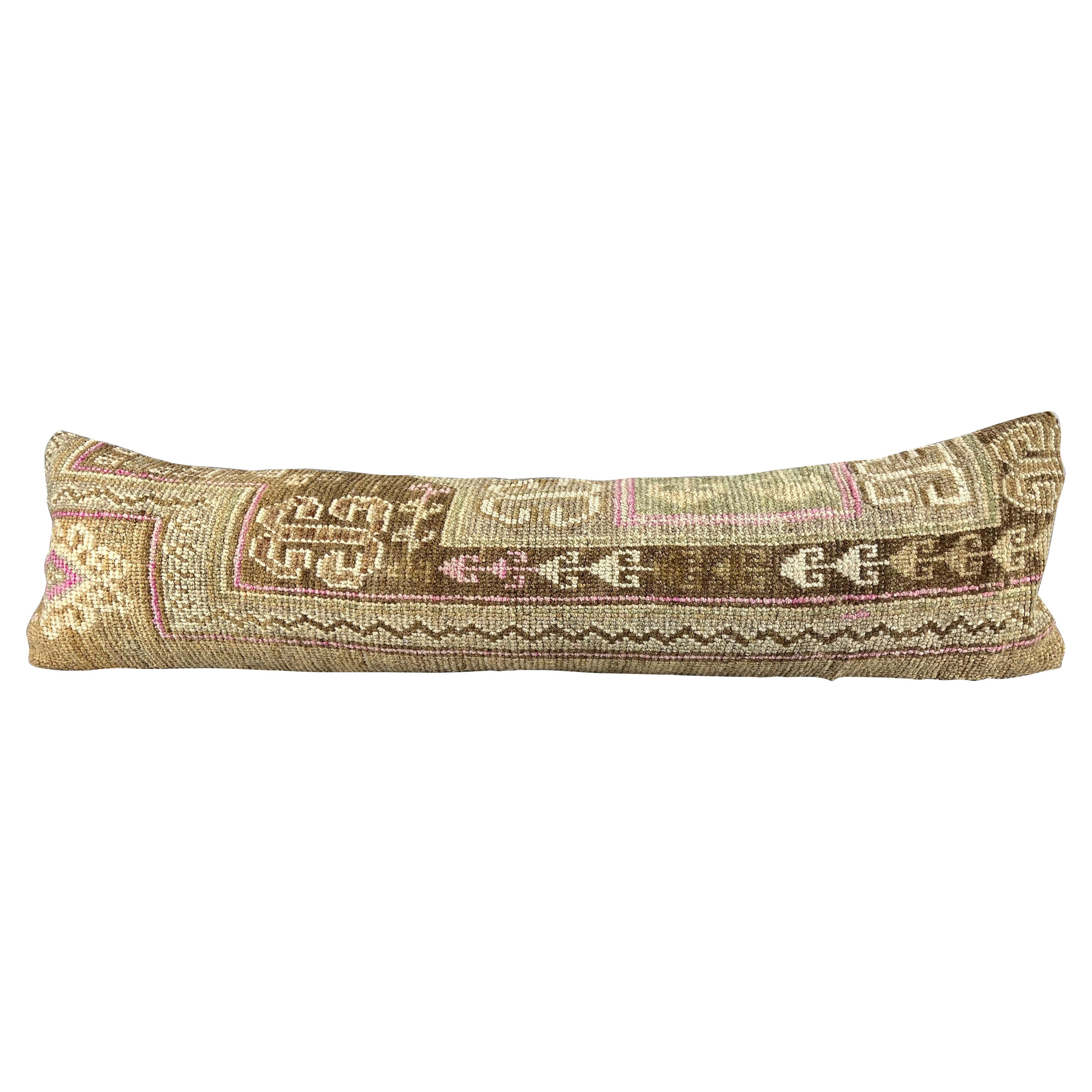 12 x 46 Almohada Alfombra Lumbar Tapiz Turco Almohada Turca Funda de Cojín #7546