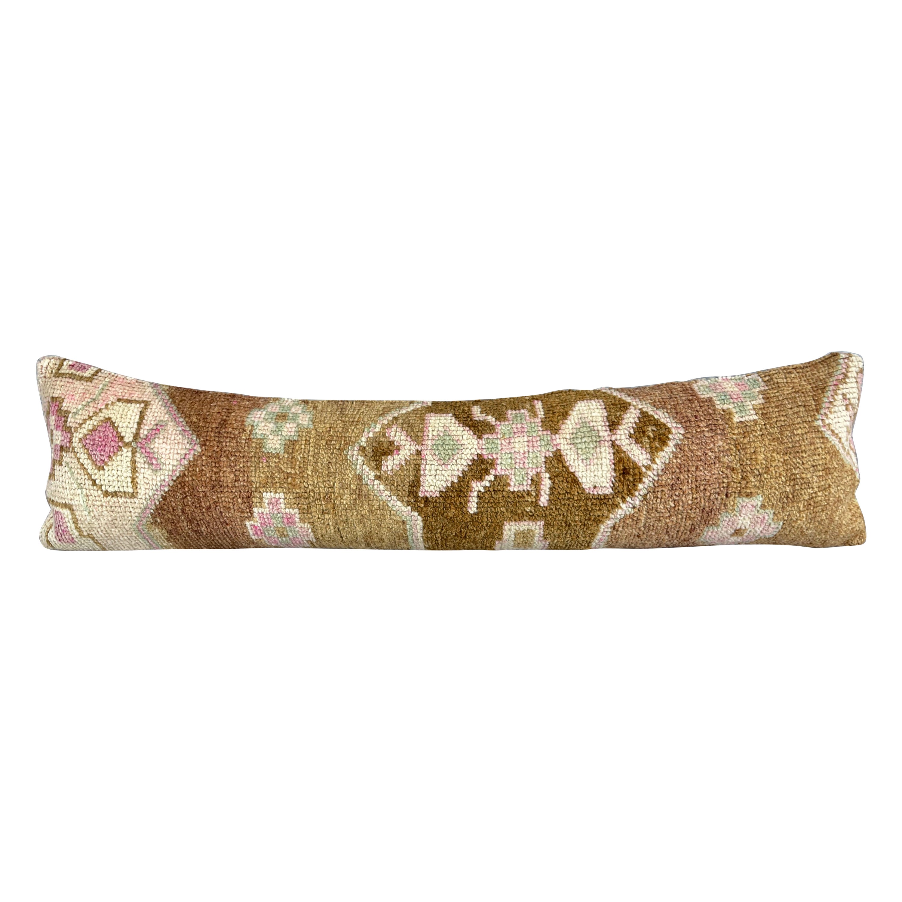 12 x 46 Lumbar Rug Pillow Rest Haven Turkish Pillow Cushion Cover #7526
