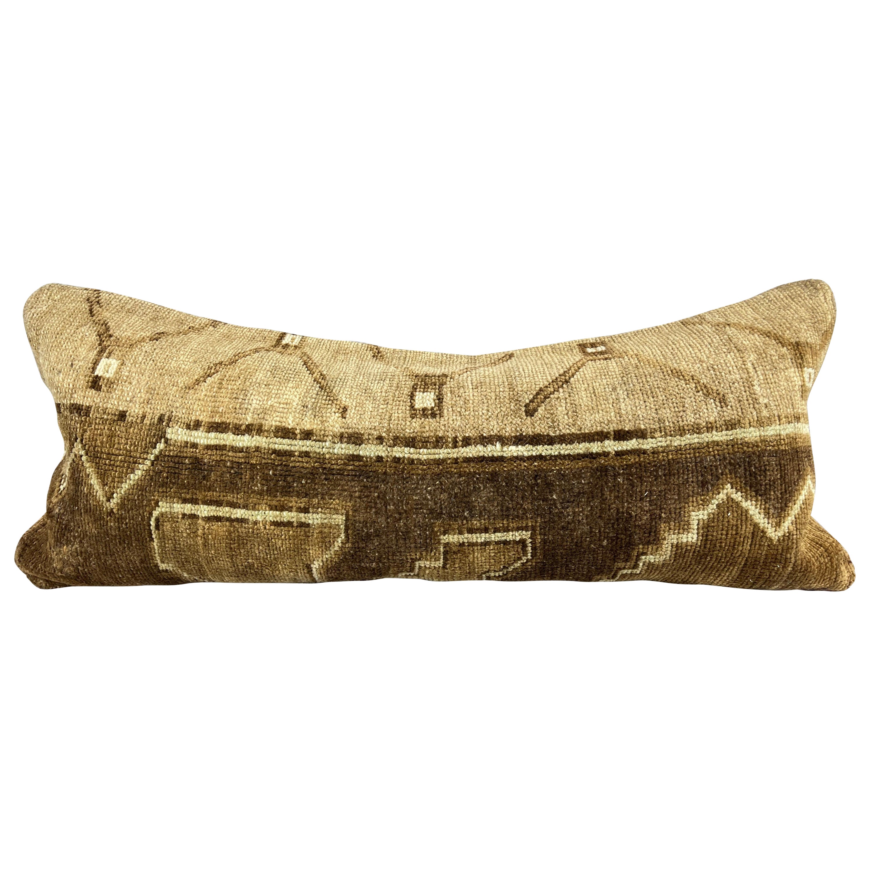 14 x 35 Lendenteppich Serenade Oasis Türkisches Kissen mit Kissenbezug #7823
