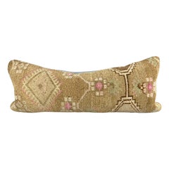 14 x 35 Cojín Lumbar Alfombra Kilim Sueño Santuario Cojín Turco Funda #7602
