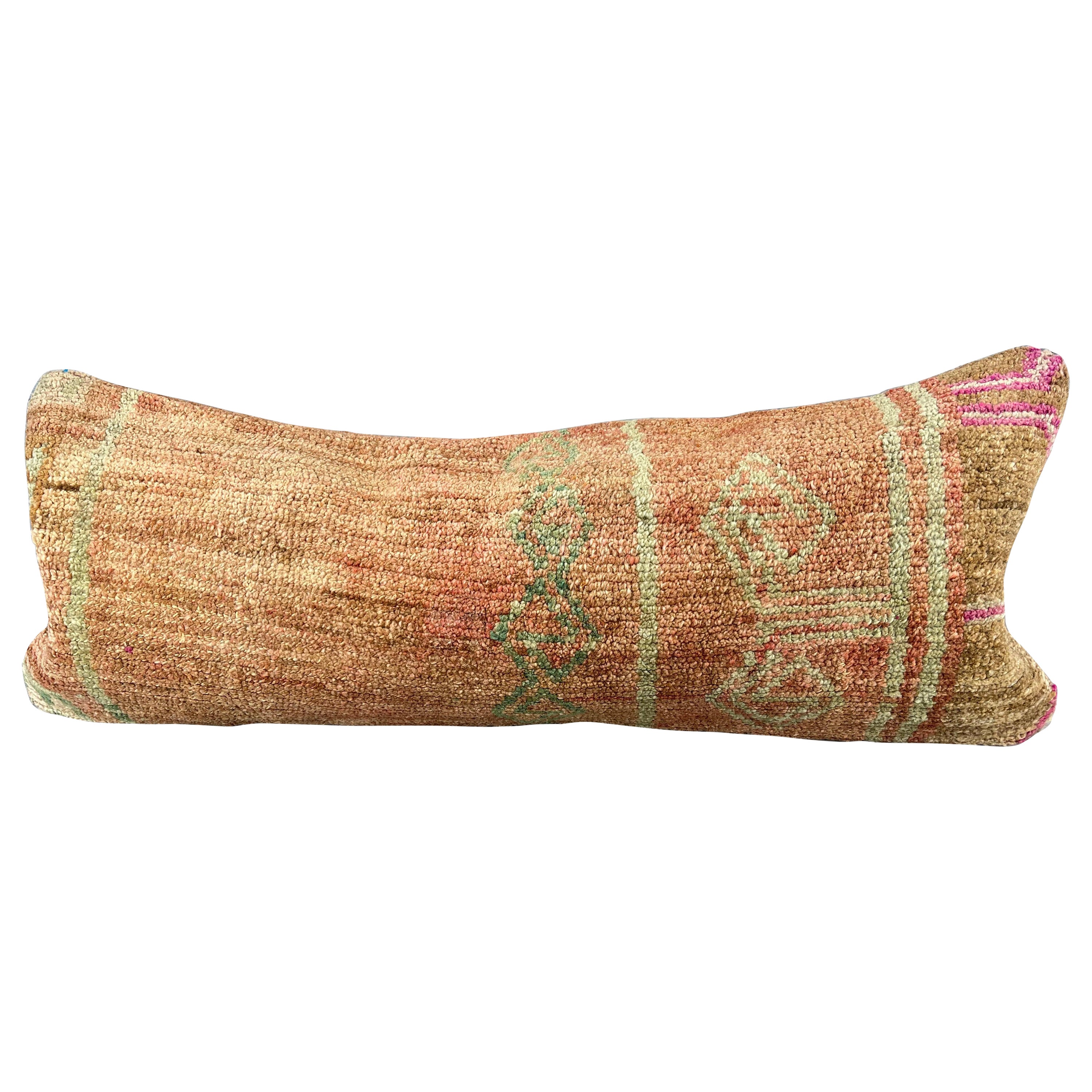14 x 35 Almohada lumbar Almohada turca Resplandor Turco Funda de cojín #7567