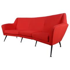 Ico Parisi Style Sofa from 1960