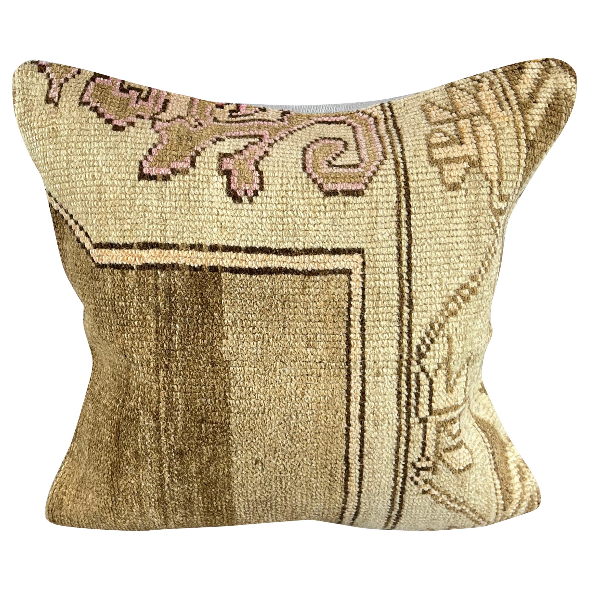 20 x 20 Teppich Kissen Spice Route Türkisches Kissen Kissenbezug #6719