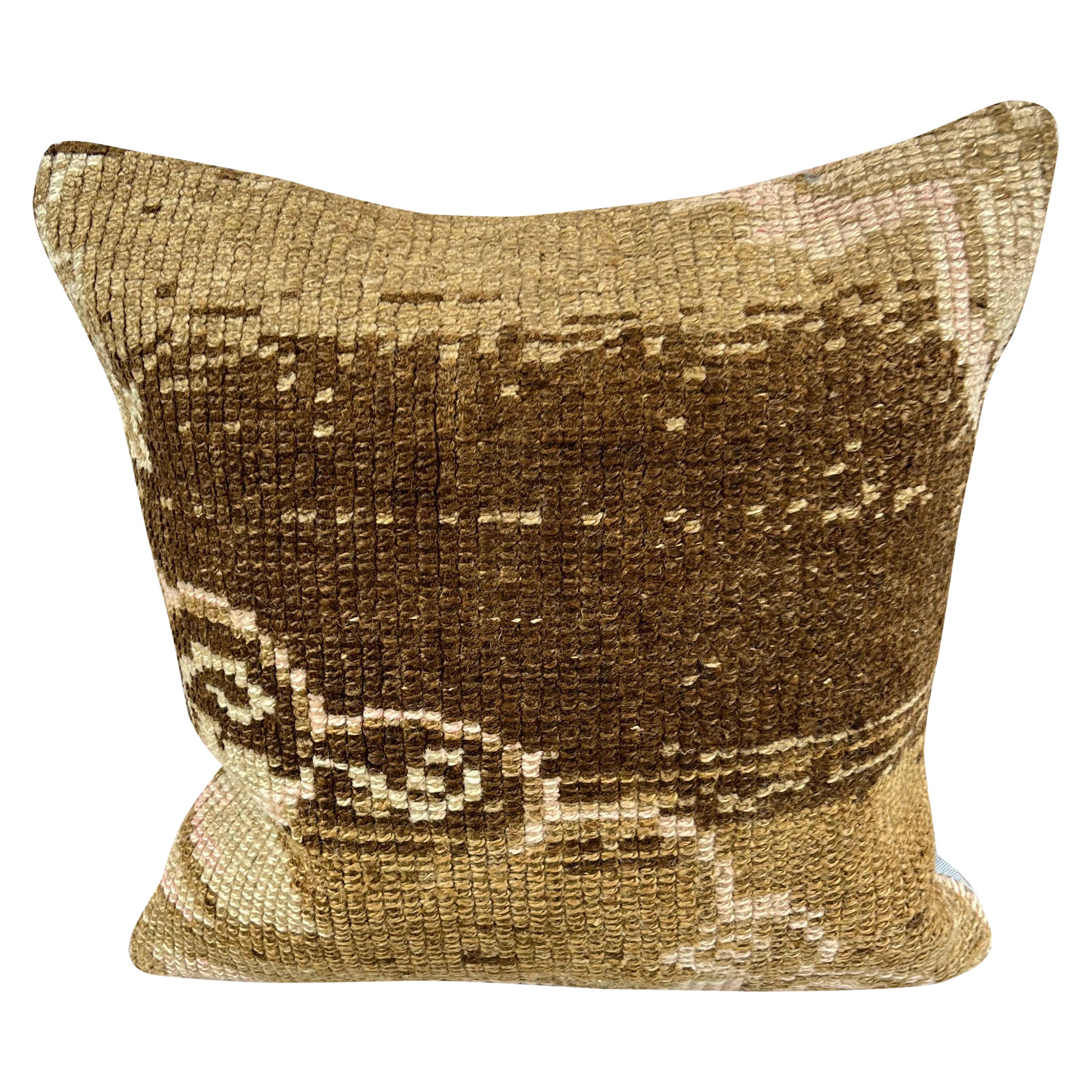 20 x 20 Teppich Sultanate Goldenes türkisches Kissen Cushion Cover #7360