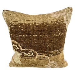 20 x 20 Alfombra Almohada Sultanato Turco Dorado Funda de Cojín #7360