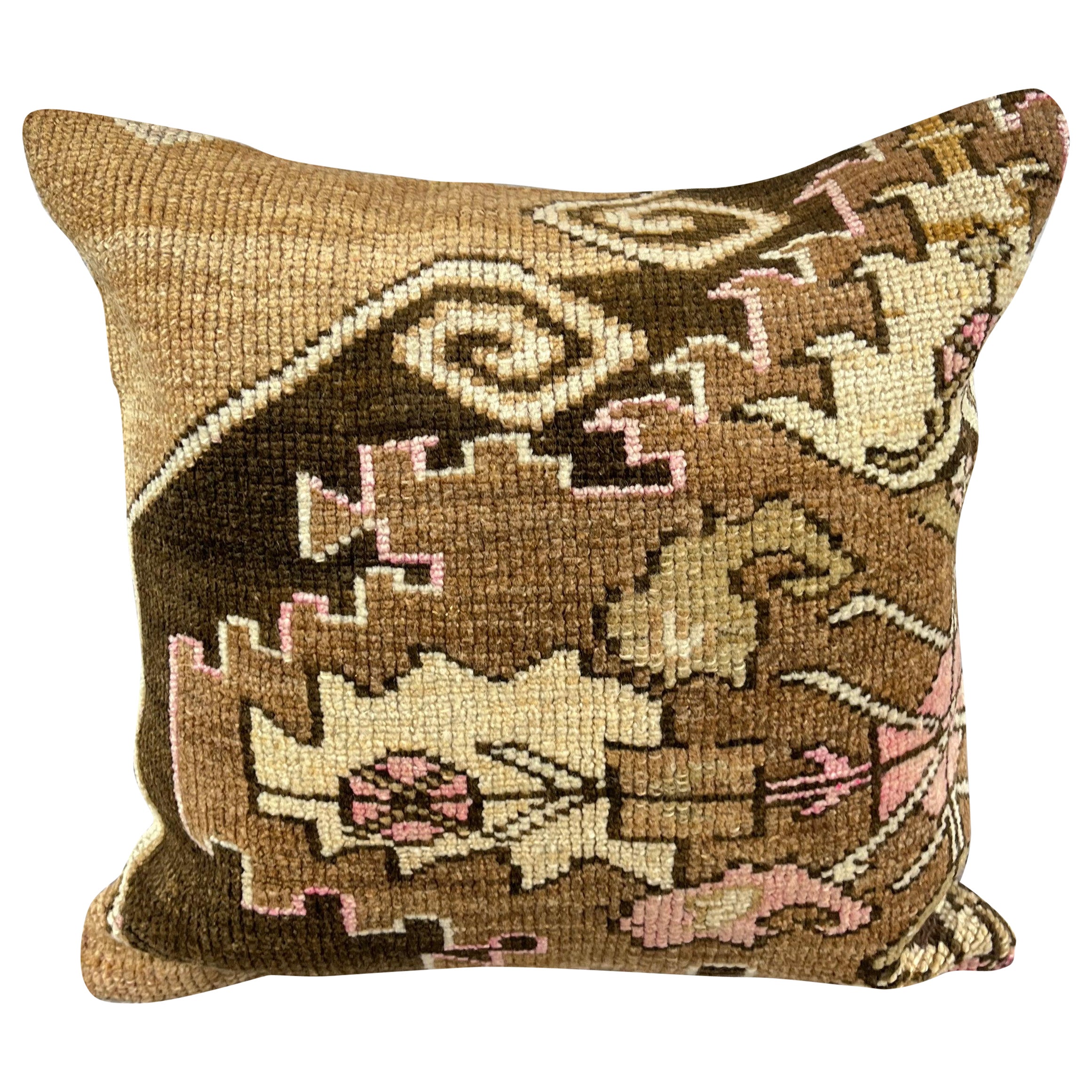 20 x 20 Cuscino Tappeto Golden Twilight Cuscino Turco Copricuscino #7333