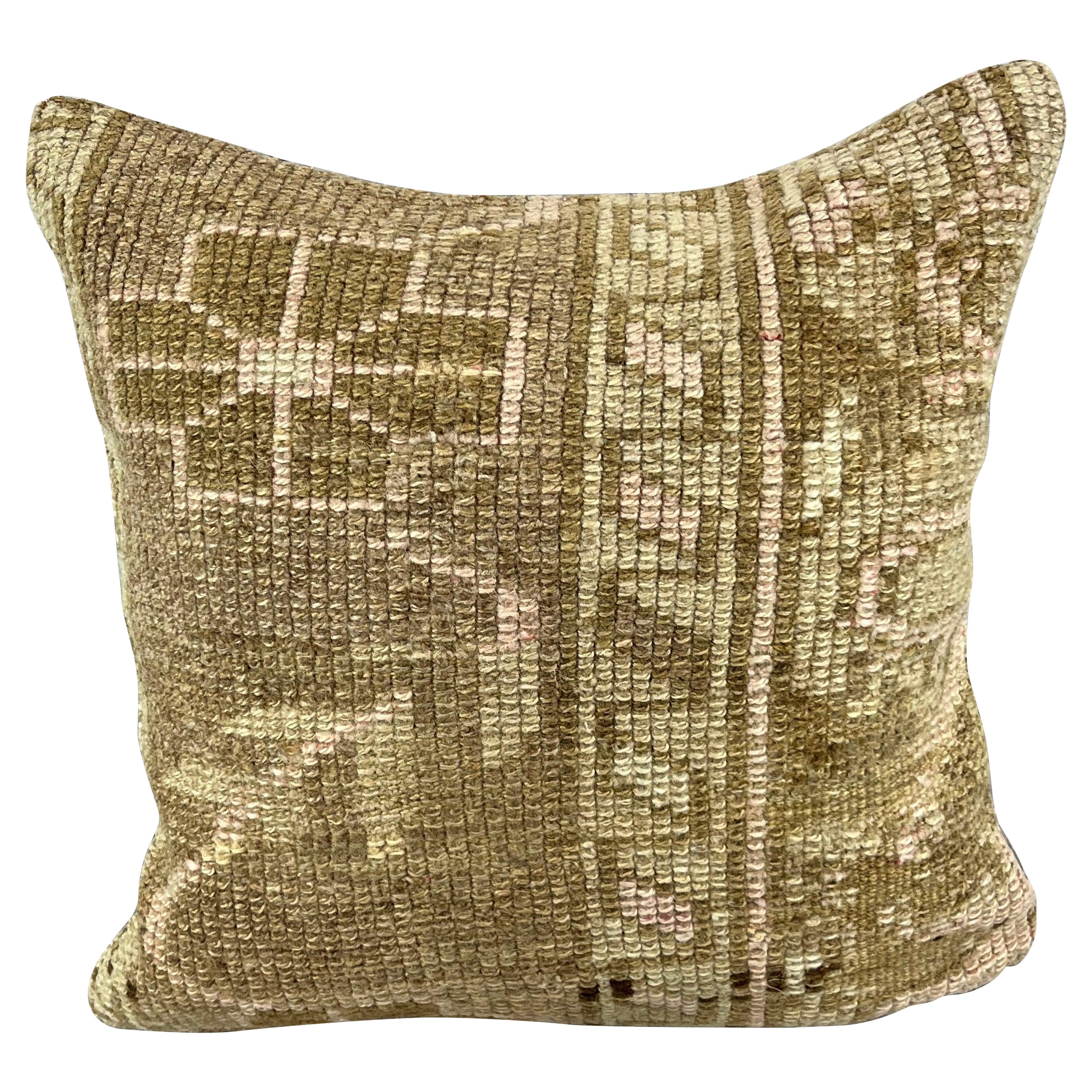 20 x 20 Teppich Anatolian Oasis Türkisches Kissen mit Kissenbezug #7376