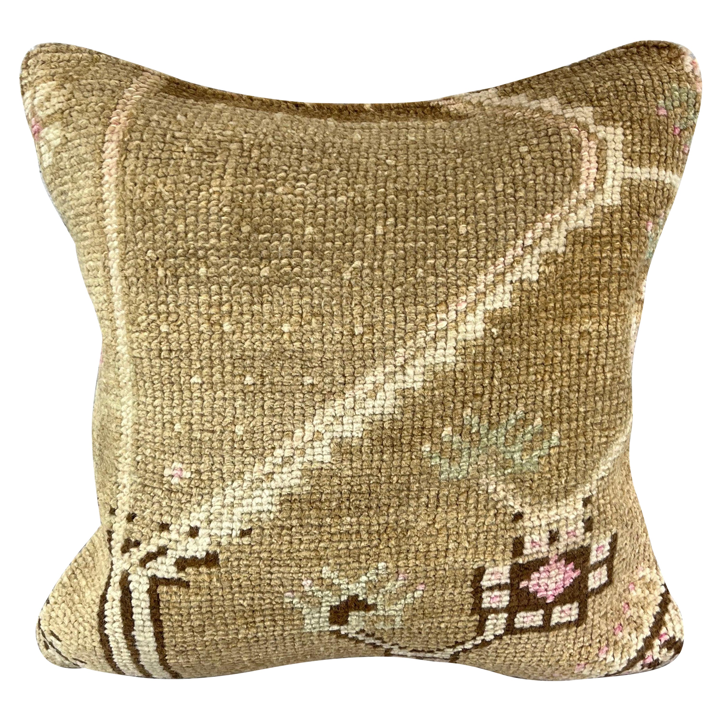 20 x 20 Teppich Kissen Aegean Echoing Turkish Pillow Cushion Cover #7351