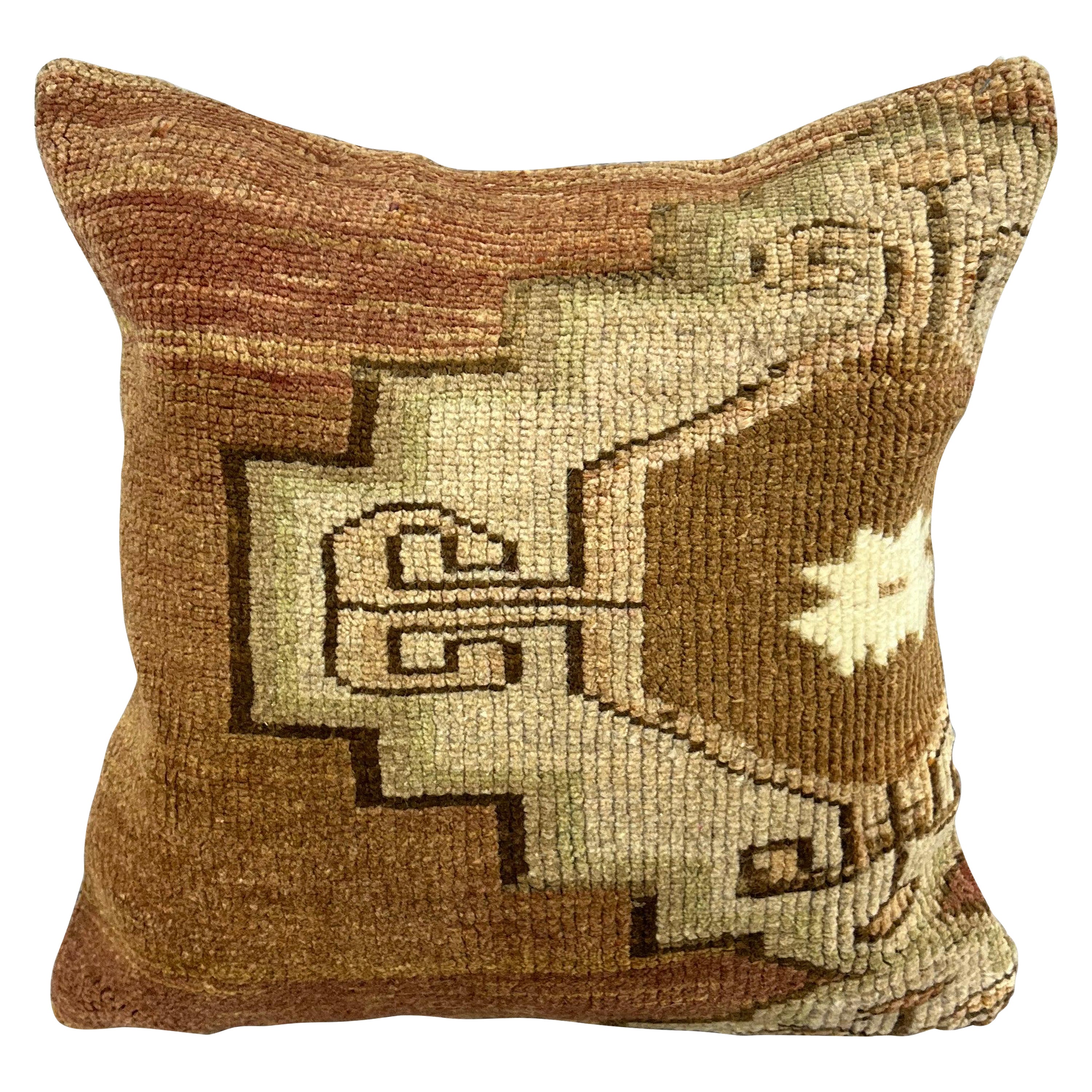 20 x 20 Teppich Ottoman Serene Türkisches Kissen Cushion Cover #7347 im Angebot