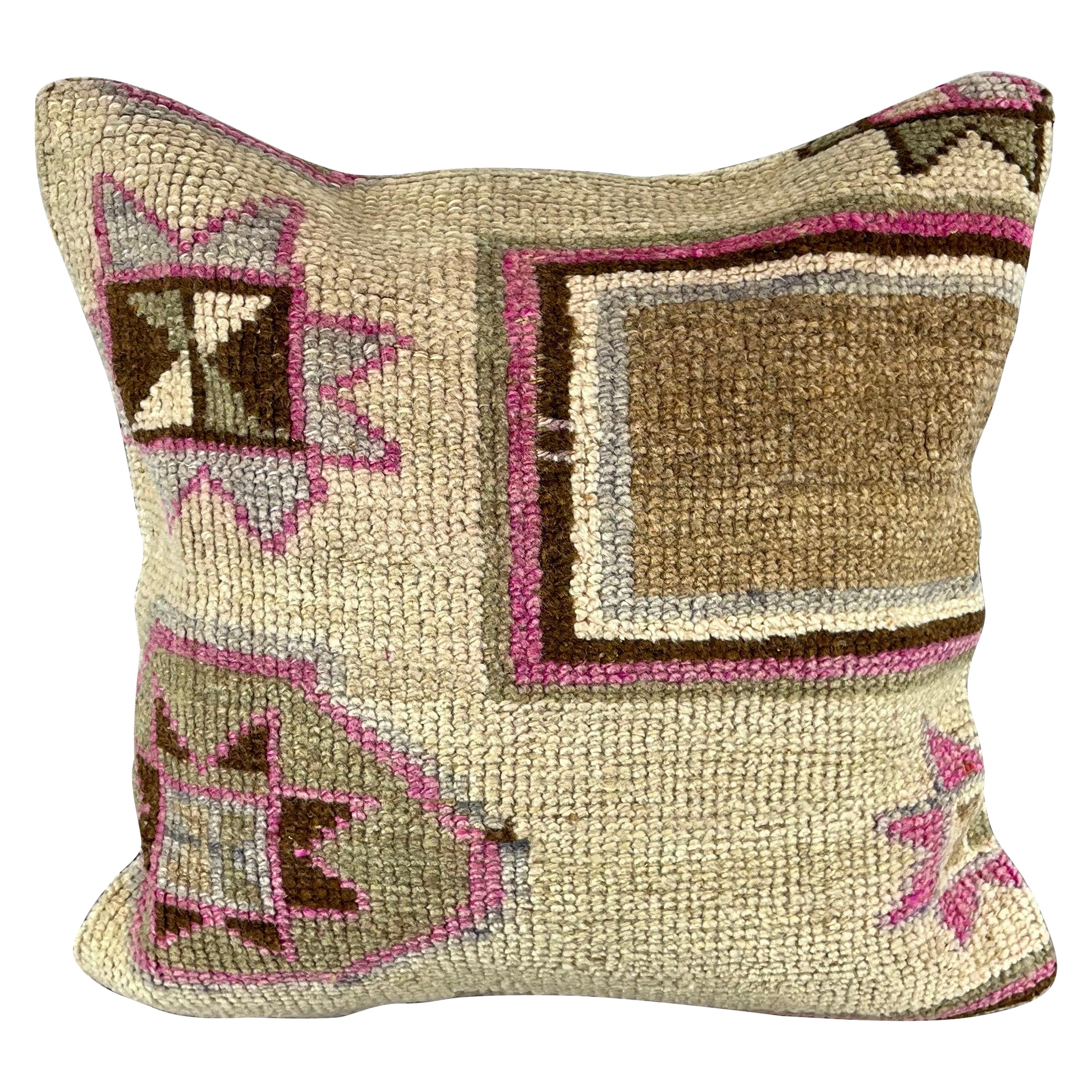 20 x 20 Teppich Bosporus Samt Türkisches Kissen Cushion Cover #7373