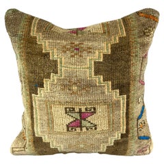 20 x 20 Teppich Cappadocian Dreamy Türkisches Kissen mit Kissenbezug #7410
