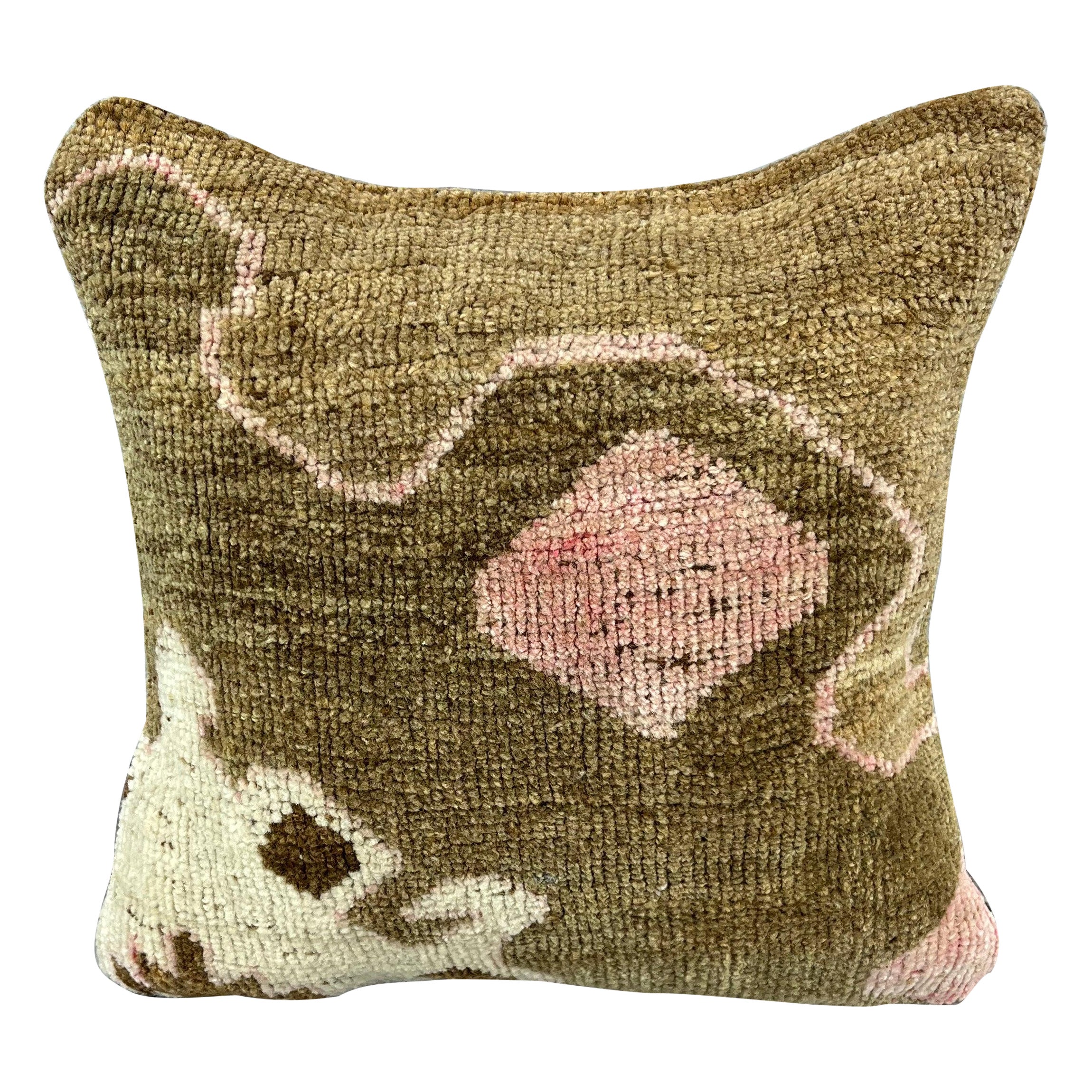 20 x 20 Teppich Kissen Ethereal Oasis Türkisches Kissen Cushion Deckel #7399