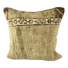 20 x 20 Rug Pillow Sultan's Luminous Turkish Pillow Cushion Cover #7733