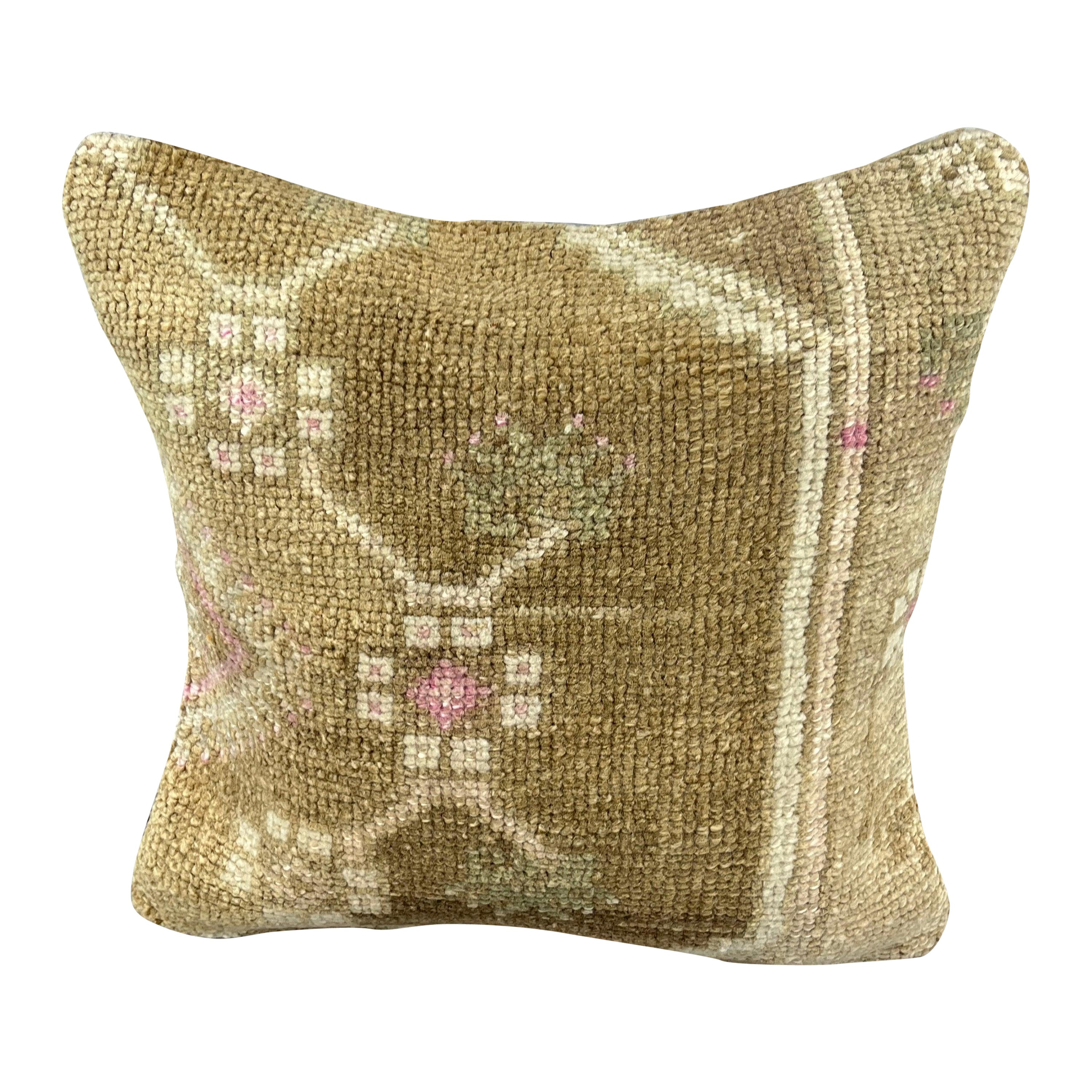 20 x 20 Teppich Mystical Mirage Türkisches Kissen Cushion Cover #7401