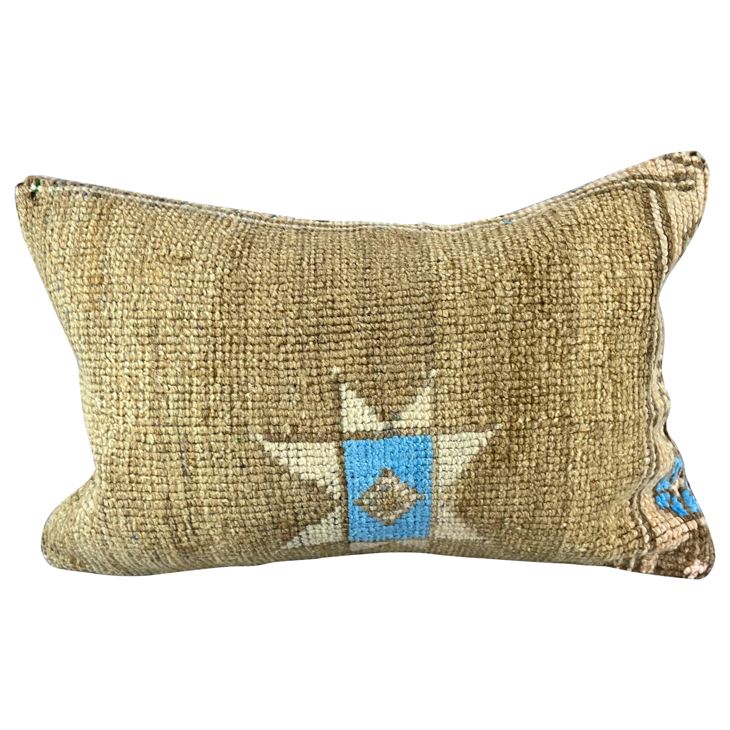 16 x 24 Teppich Anatolian Harmony Türkisches Kissen mit Kissenbezug #6682 im Angebot