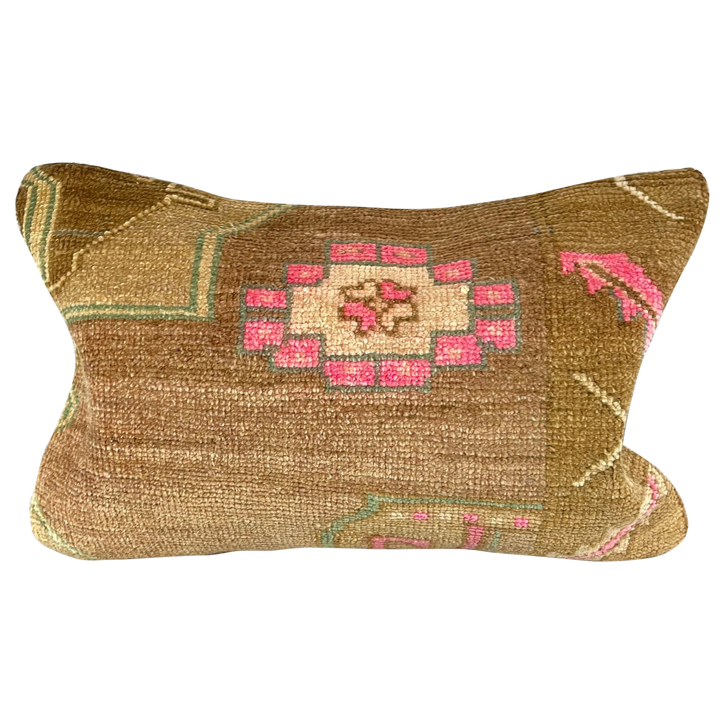 16 x 24 Rug Pillow Istanbul Melody Turkish Pillow Cushion Cover #7725