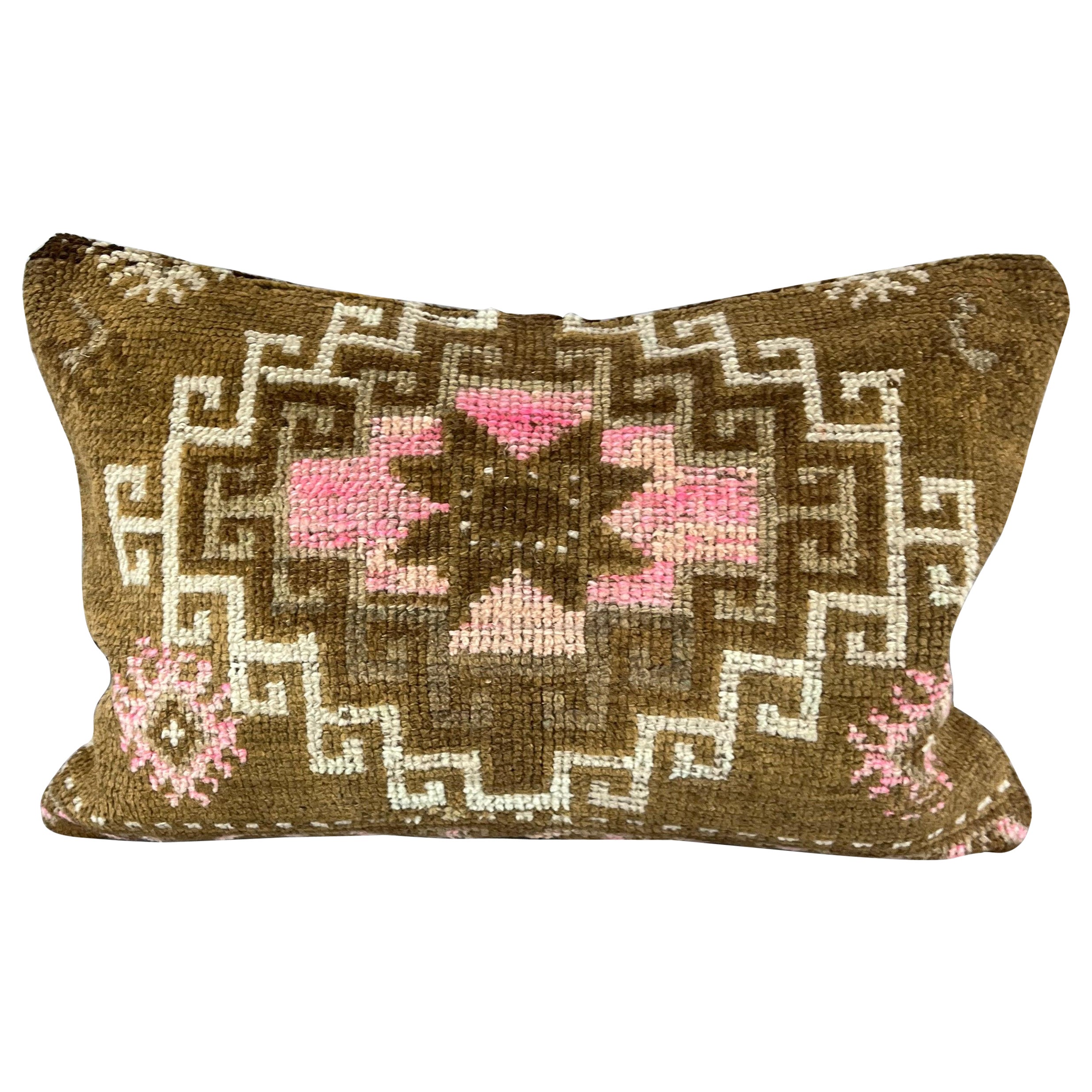 16 x 24 Rug Pillow Istanbul Luminance Turkish Pillow Cushion Cover #7840 For Sale
