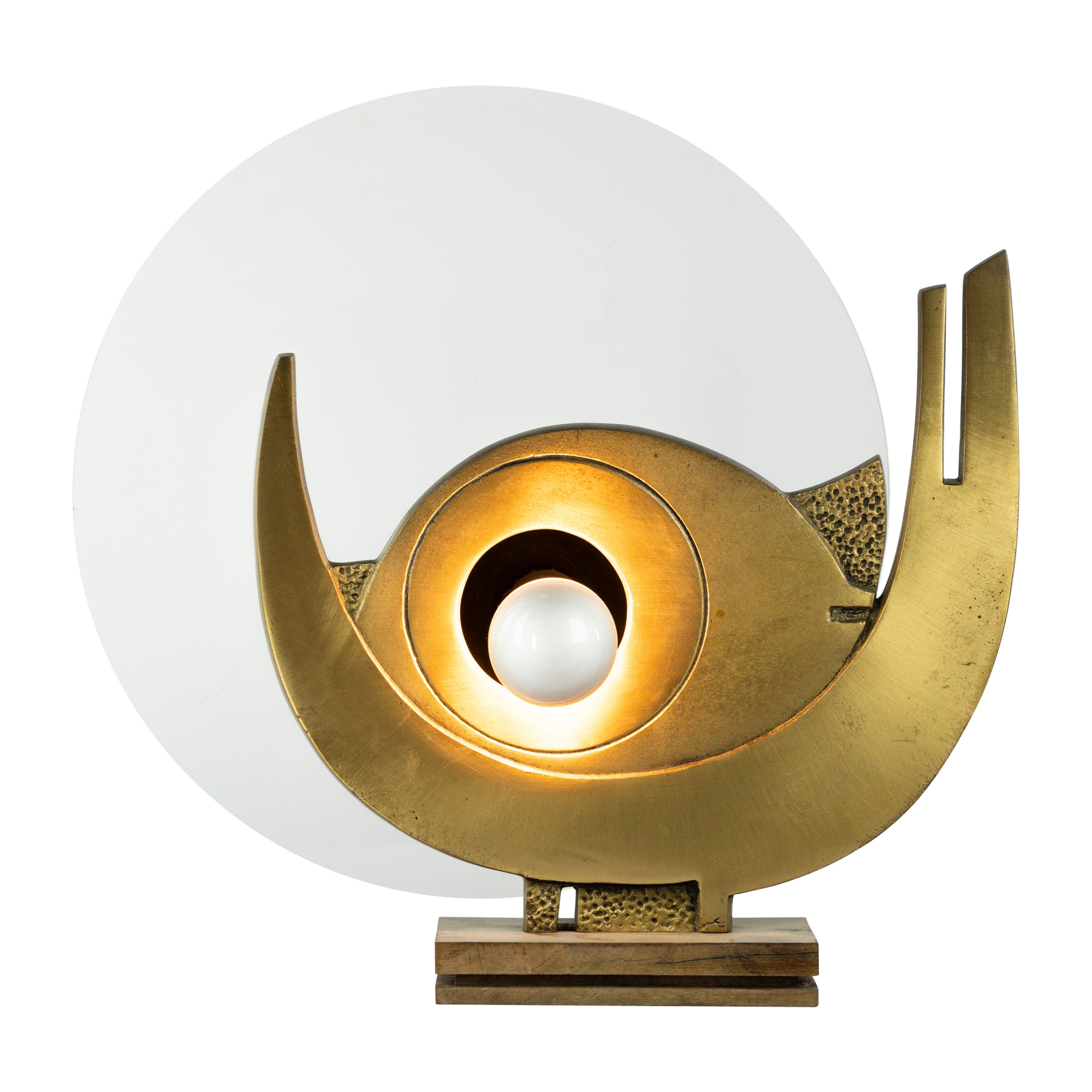 Rare table lamp designed by Giuseppe Calanoci circa 1970