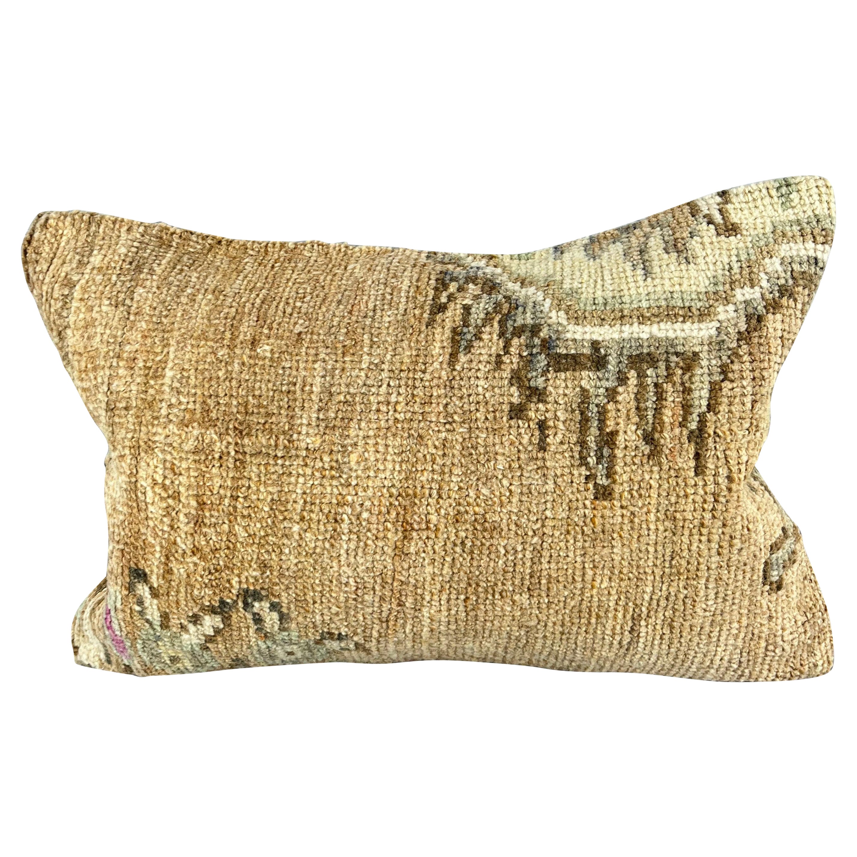 16 x 24 Rug Pillow Aegean Reverie Turkish Pillow Cushion Cover #7438