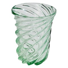 Johansfors Glasbruk, Vase, Glass, Sweden, 1930s