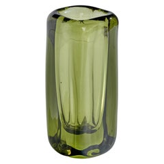 Vicke Lindstrand, Vase, Glass, Sweden, 1960s