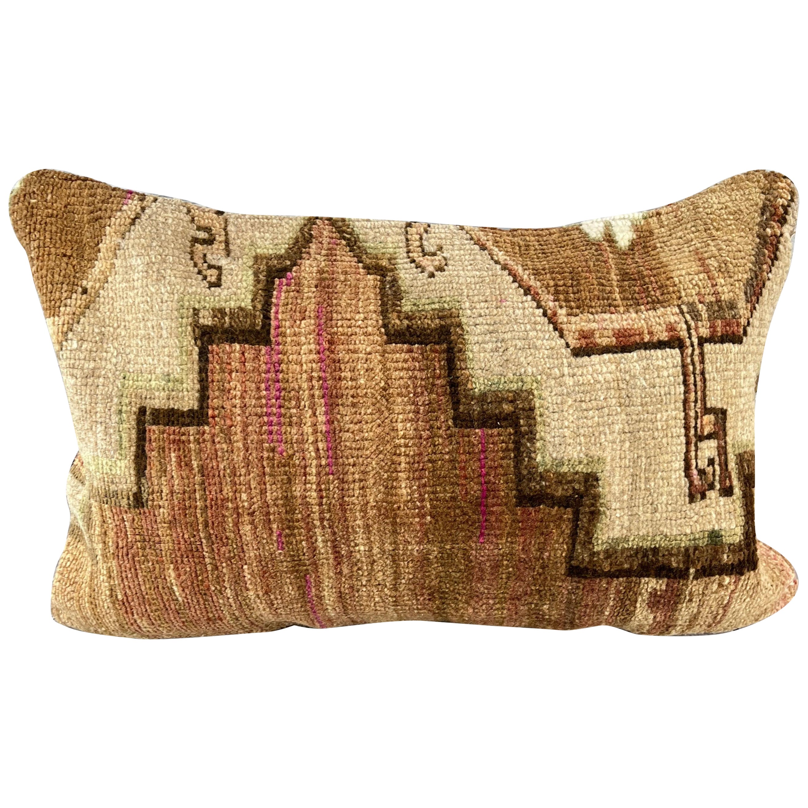 16 x 24 Teppich Anatolian Essence Türkisches Kissen mit Kissenbezug #7464 im Angebot