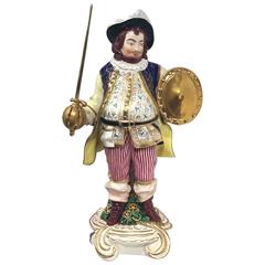 Soft Paste Porcelain Figure of Falstaff, Derby, circa 1830