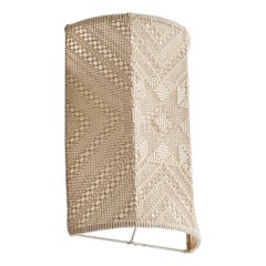 Swedish Designer, Wall Light, Fabric, Sweden, 1960s