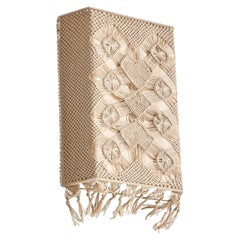 Swedish Designer, Wall Light, Fabric, Sweden, 1960s